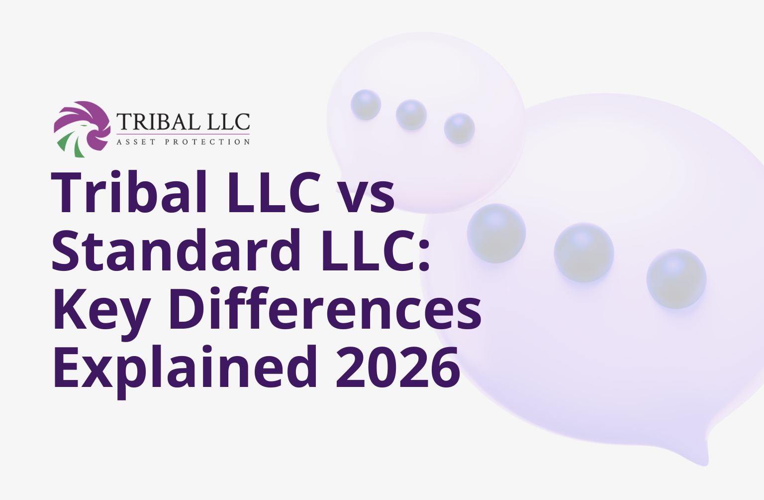 Tribal LLC vs Standard LLC_ Key Differences Explained 2026
